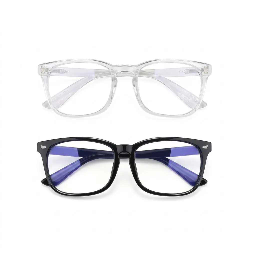 Blue Light Blocking Computer Glasses - Anti-Eyestrain, Anti-Glare, UV Protection, Lightweight Frame Business Glasses for Gaming, Office Use | High-Quality Eyewear, Glasses Blue Light summerwins,summerwins