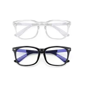 Blue Light Blocking Computer Glasses - Anti-Eyestrain, Anti-Glare, UV Protection, Lightweight Frame Business Glasses for Gaming, Office Use | High-Quality Eyewear, Glasses Blue Light