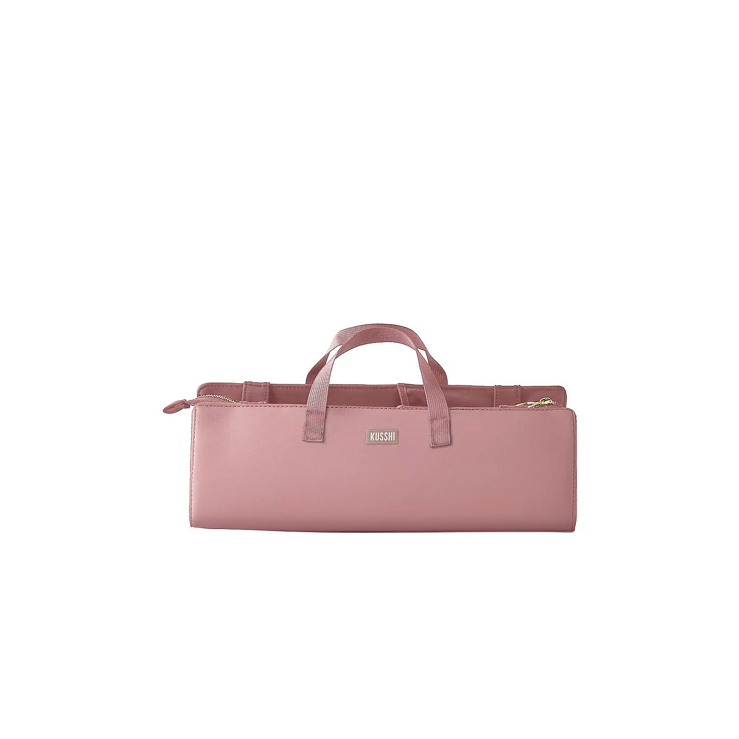Kusshi Hair Tools Bag in Mauve & Stone