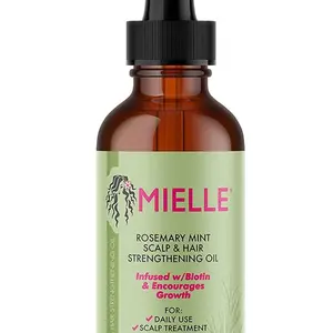 Mielle Organics Rosemary Mint Scalp And Hair Strengthening Oil, 2 Oz lot of 10 pieces