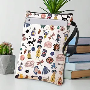 Cartoon Pattern Book Cover, 1 Count Book Lovers Gift, Book Protection Cover, Suitable for Readers, Librarian, Teacher, Friend, Desk Accessory, Office Desk Accessories