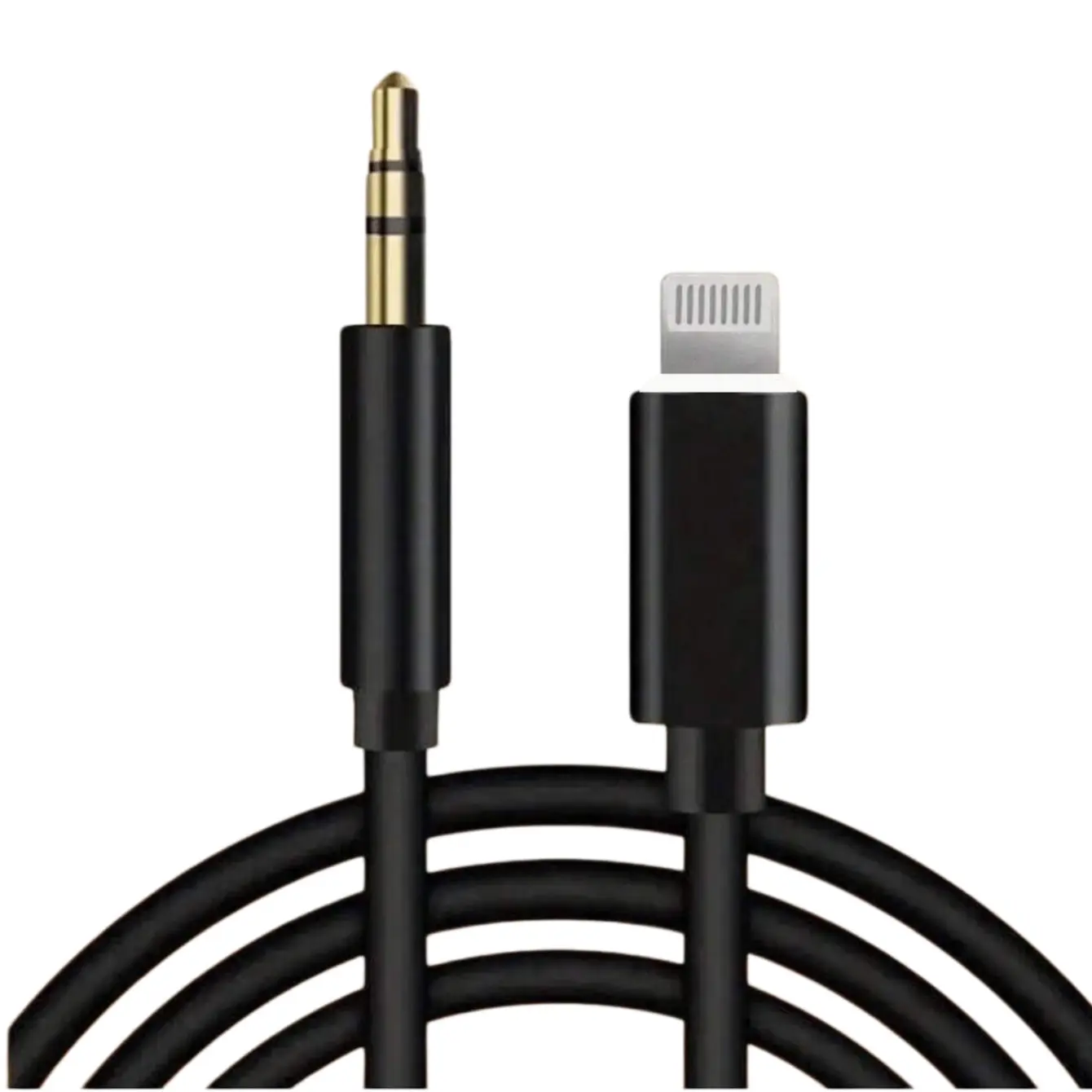 Car Aux Audio Cable Compatible with iPhone Models 12/11/XS/XR/x 8 7 6 5, Home Stereo Headphones Adapter, Supports All iOS Systems, 3.3 Feet, Aux Input, Audio Accessory