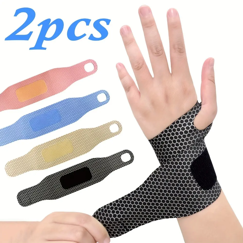 Adjustable Sports Wrist Brace - Breathable & Lightweight Compression Support Wrap, Universal for Left/Right Hand, Suitable for wrist care, everyday use, office settings, exercise, fitness, and basketball