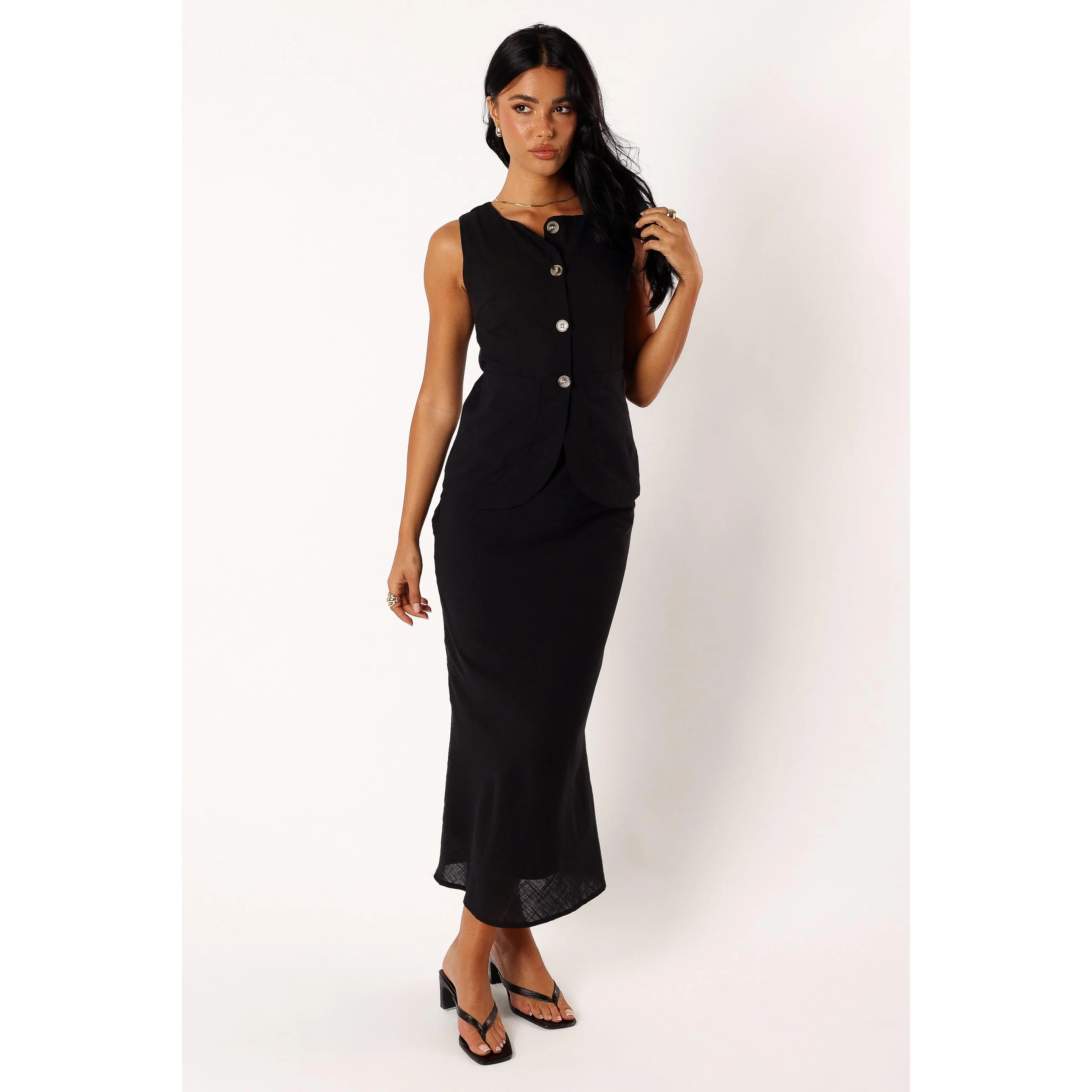 Peter Two Piece Set - Black