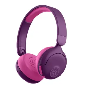 JLab JBuddies Kids Active Noise Canceling Wireless/Wired Headphones, 2 in 1 connection, 50+ Hours Playtime, Bluetooth 5.3, 30+ ft. Range