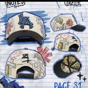 LA Baseball Cap with Unique Design and Adjustable Strap for Comfortable Fit