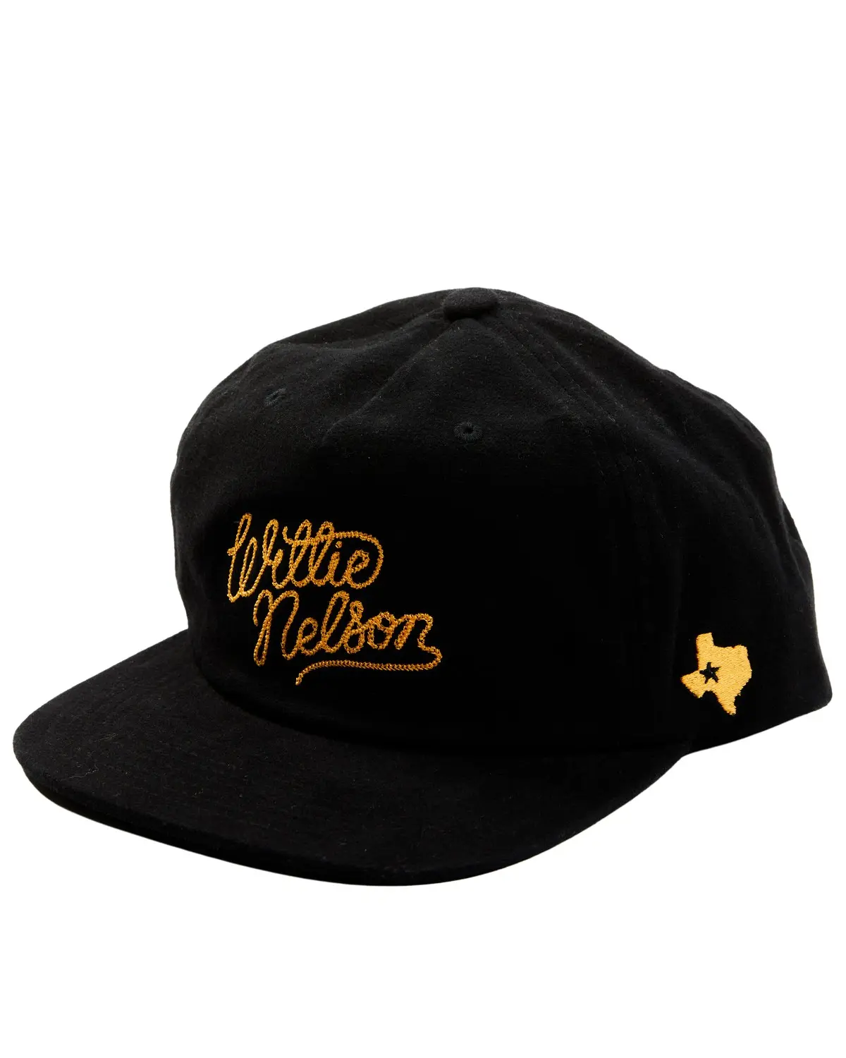 Brixton Men's X Willie Nelson Men'S Embroidered Ball Cap - 11306-Bkblk