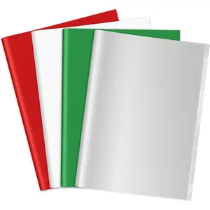 100 Sheets Christmas Tissue Paper Bulk 20 x 14.5 inches  Wrapping Paper for Flower Artworks Crafts Holiday Party Decoration (Red, Green, White,)