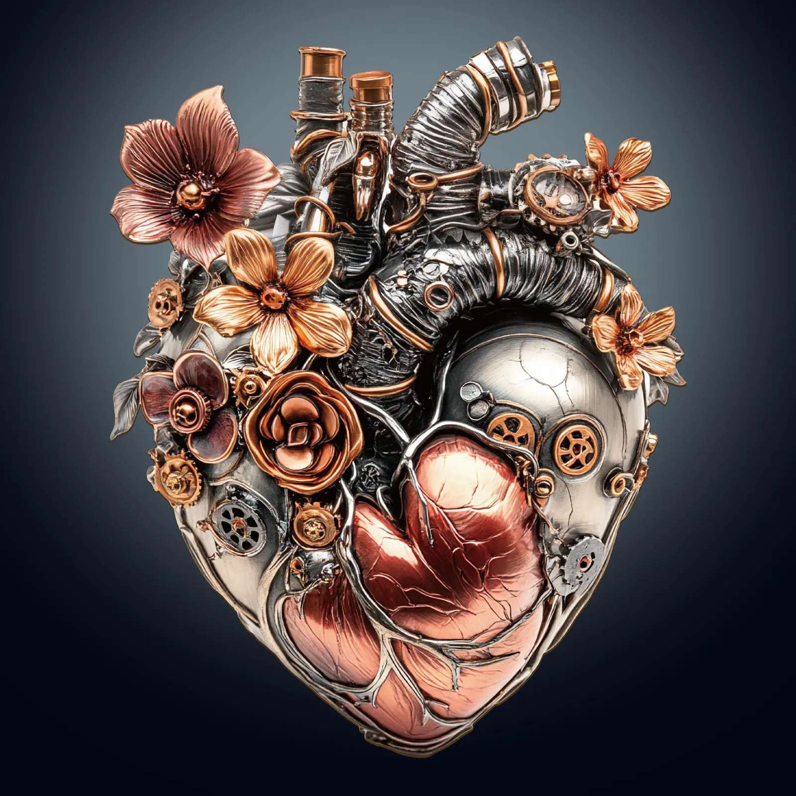 Mechanical Heart Wooden Handmade Puzzle with Beautiful Wooden Box - Unique Shape Jigsaw Puzzle, Creative Birthday Gift for Adults, Family Game Toy