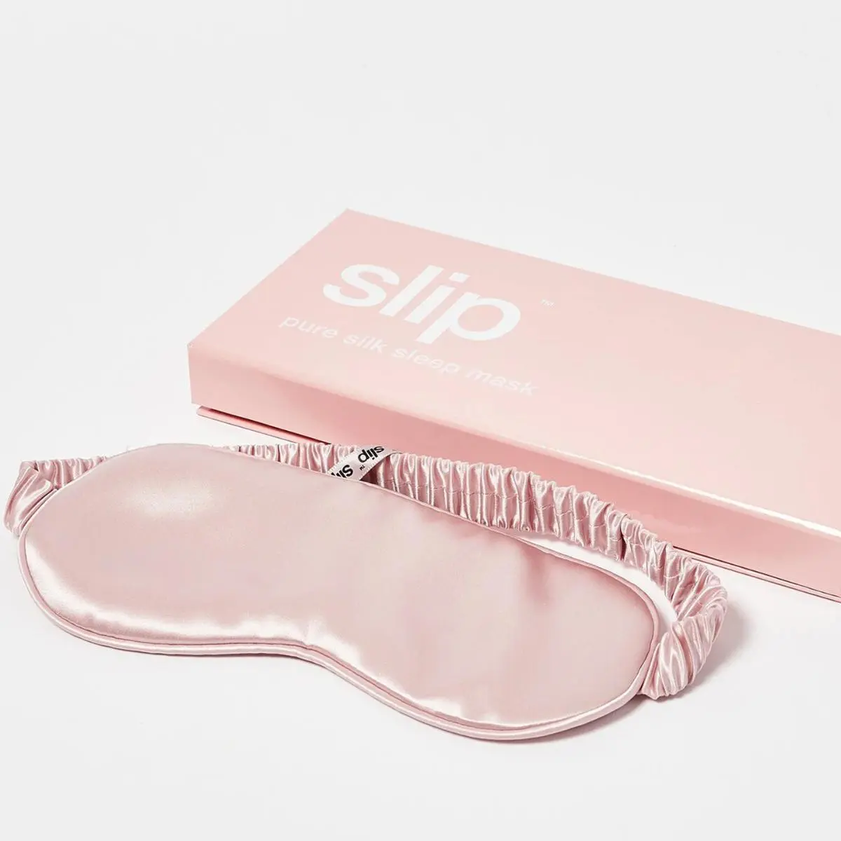 slip Pure Silk Sleep Mask - Pinl, Navy, Sleep, 100% Mulberry Silk, Ultra Soft & Comfortable, Blocks Light for Restful Sleep | Adjustable Strap for Perfect Fit, Gentle on Skin & Hair | Ideal Travel Accessory