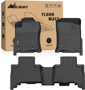 Nilight TPE Car Floor Mats - Custom Fit for Lexus GX460 (2014-2022), Toyota 4Runner (2013-2023), All-Weather Heavy-Duty Liners with Durable Build, Car Interior Accessories, Car Accessories