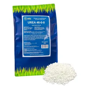Supply Solutions Urea 46-0-0 20 Pounds Pure Nitrogen Fertilizer for Lush Growth Deep Green Color Plant Food Lawn Garden Bloom Booster for Flowers Fruits