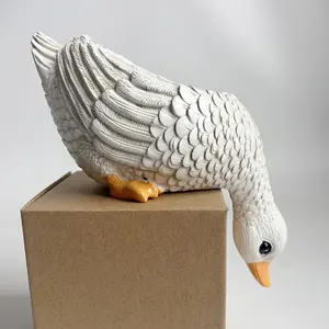 Cute Goose Planter, Garden Decor#GoosePlanter #SucculentPot #GardenDecor #AnimalPlanter #BudgetGarden #TikTokMadeMeBuyIt #OutdoorDecor #GardenGadget #CutePlanter #PatioDecor
