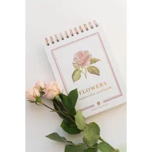 NEW flowers — watercolor workbook