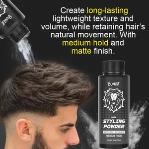 Hair Volume Powder 20g - Fluffy Textured Styling Powder with Matte Effect - Adds fullness and texture, non-greasy & natural-looking