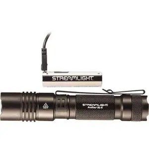 Streamlight 500-Lumen White LED Industrial Light, Black Aluminum Body Tactical Flashlight, 1 18650 Lithium-Ion Battery Included, Model 88083
