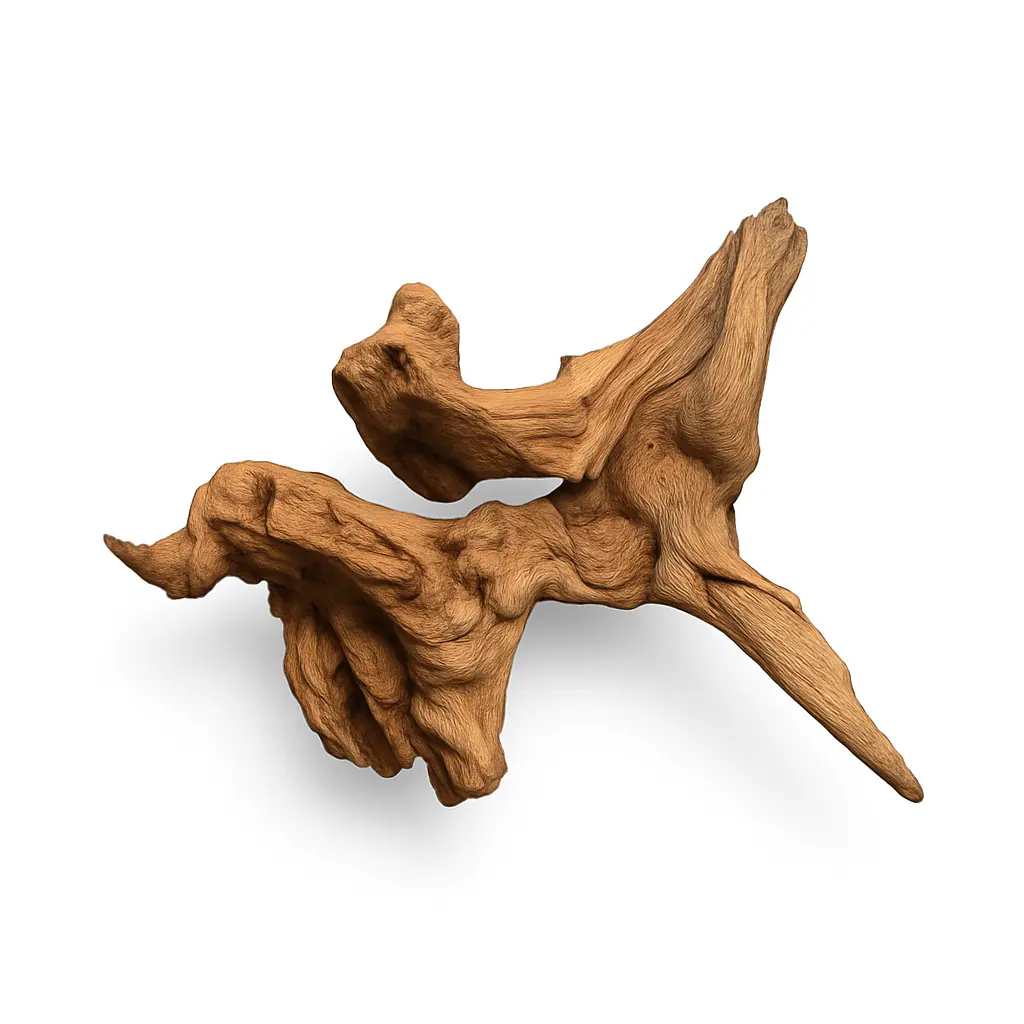 Mopani Driftwood | Natural Aquarium Wood for Aquascaping, Shrimp & Reptile Tanks