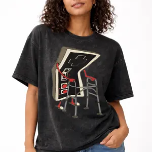 Old Gamer Retro Video Game T-Shirt Graphic Tees Cotton Round Neck Short Sleeves Design Comfortable Casual Outfit 80s and 90s RetroT-shirt - Bear