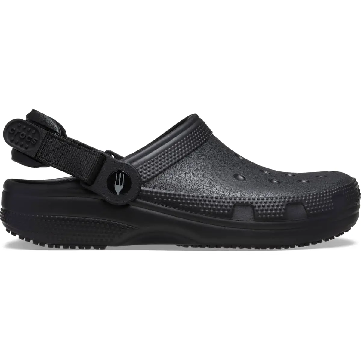 Crocs Adult Chef Works Classic Work Clogs, Adjustable Slip Resistant Work Shoes, Chef Shoes