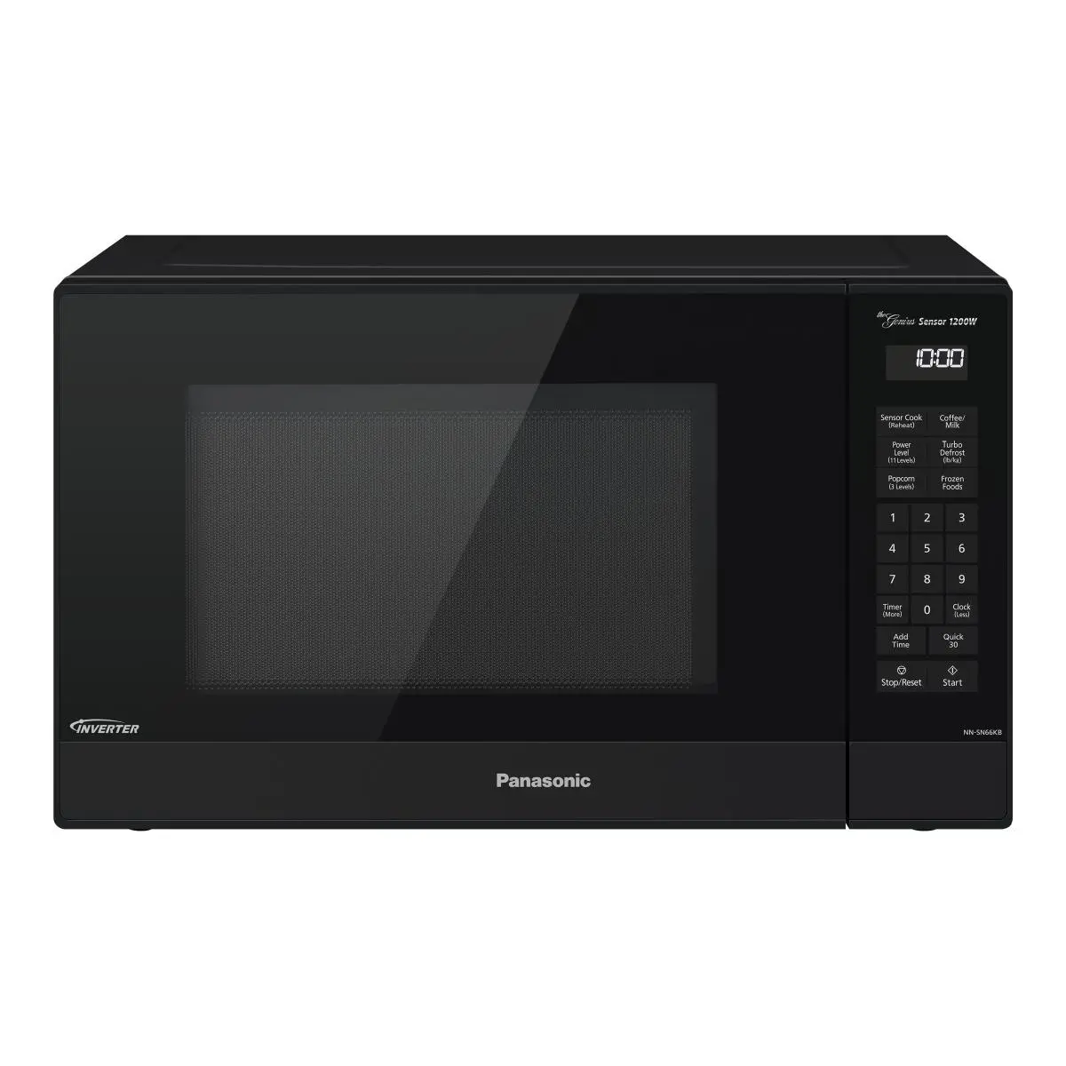 Panasonic 1.2 cu. ft. Countertop Cyclonic Wave Microwave Oven - Patented Inverter Technology, Even Cooking, Black Kitchen Appliance, Cyclonic Wave Inverter