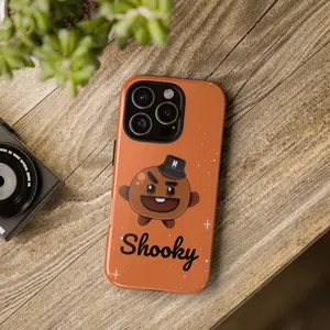 Shooky BT-21 Phone Case: Tough Protective ARMY Gift - Case for IP X 11 12 13 14 15 16 17 Pro Plus Promax & S21 S22 S23 S24 S25 Ultra