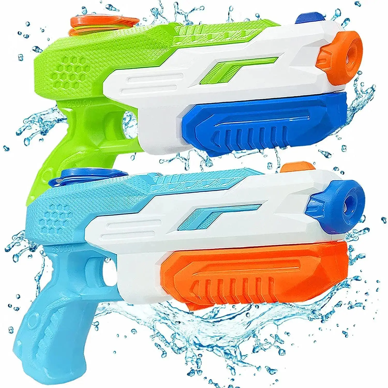 600CC Water Soaker Squirt Guns, Outdoor Blasters & Toy Guns for Kids & Adults, Ideal for Swimming Pool & Backyard Activities (Toys & Hobbies, Sports & Outdoor Play)