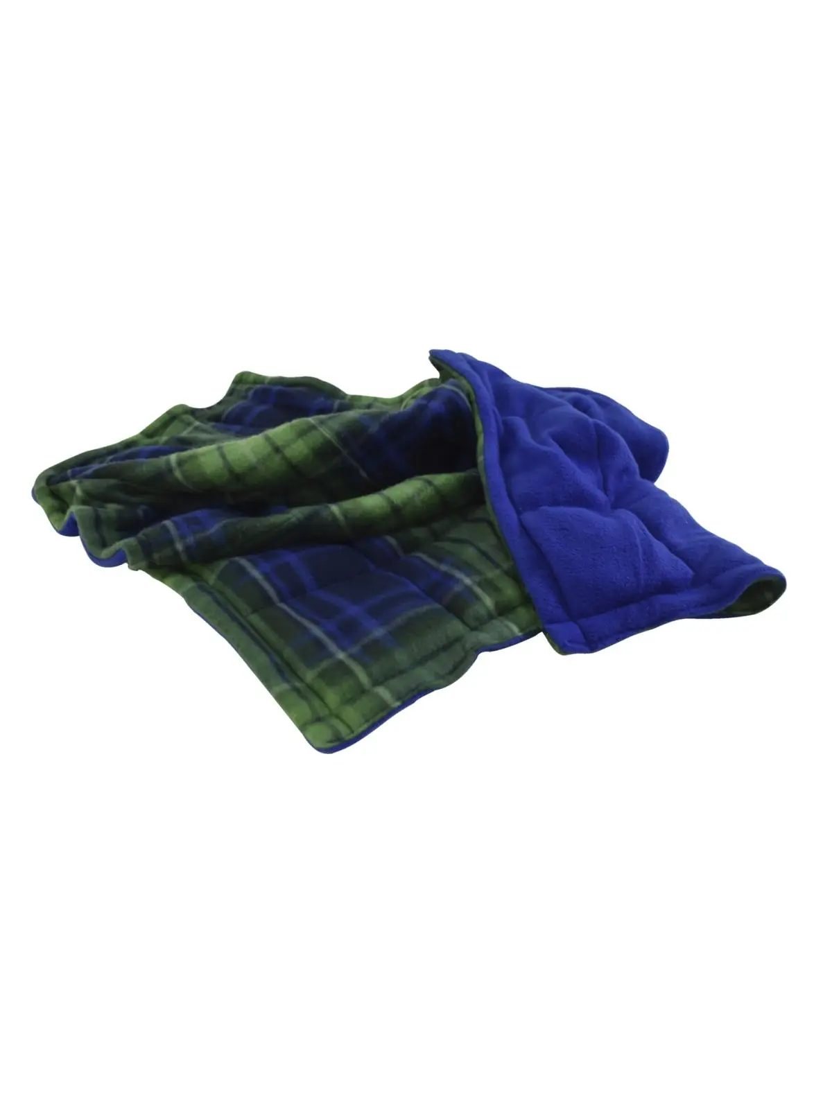 Abilitations Child-Sized Weighted Blanket - Plaid, Small, Soft Durable Machine-Washable Fleece Fabric, Proprioception & Neuro Support for Neurological Challenges Kids, Sensory Blankets