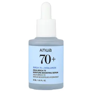 Anua Birch 70 Moisture Boosting Serum, 1.01 fl oz (30 ml)