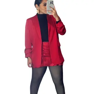 Solid Satin Sheree Dressy Blazer Womenswear