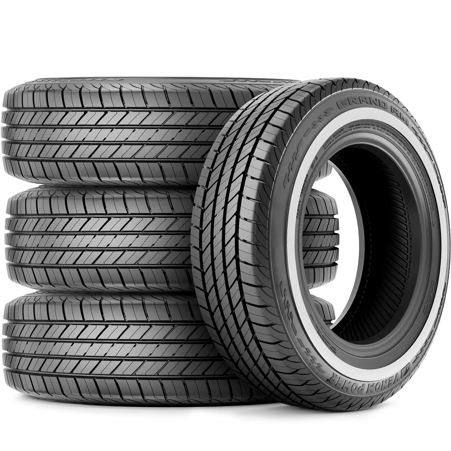4 Tires Venom Power Grand AM 165R15 86H AS A/S All Season