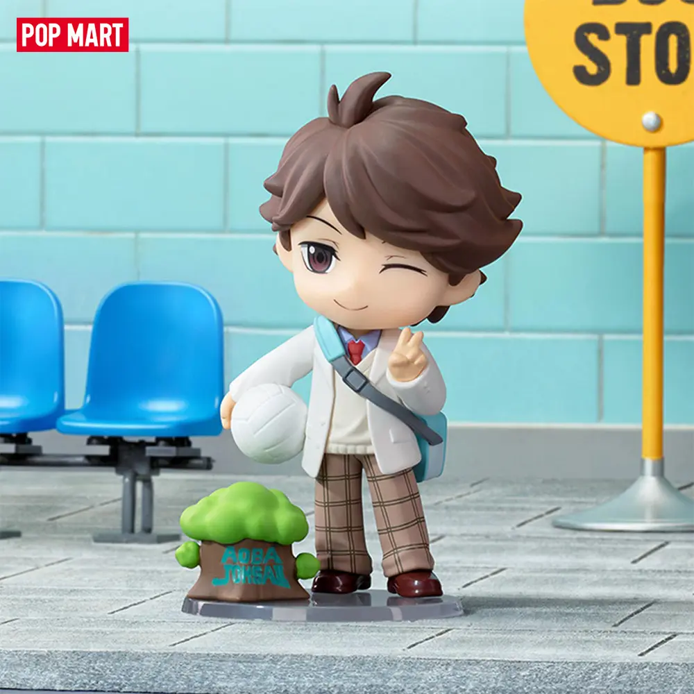 Haikyuu!! x Pop Mart Siri Detik Luar Kampus Figurine Mystery Box Toy Stylish Decoration Peripheral Gift