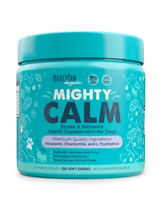 Mighty Calm Chews for Dogs: Soothing Stress and Calming Support in Every Bite /  Supplements