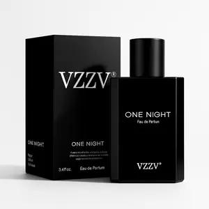 VZZV ONE NIGHT Eau de Parfum Spray for Men – Bold & Edgy Woody Cologne – Long-Lasting Night-Out Fragrance – 3.4 Fl Oz/ 100ML