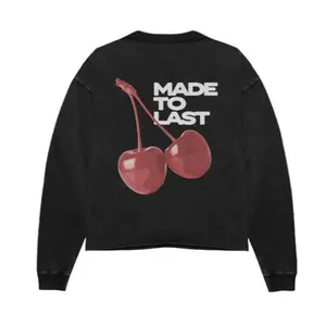 MADETOLAST Cherry Black Long Sleeve Tee