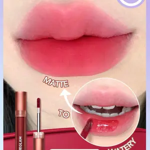 SHEGLAM Soft Haze Lip Blur-Text Me 6 Colors Waterproof Liquid Lipstick Matte Transfer-Proof Lip Tint Lasting Super Stay Lip Stain - Makeup Cosmetic
