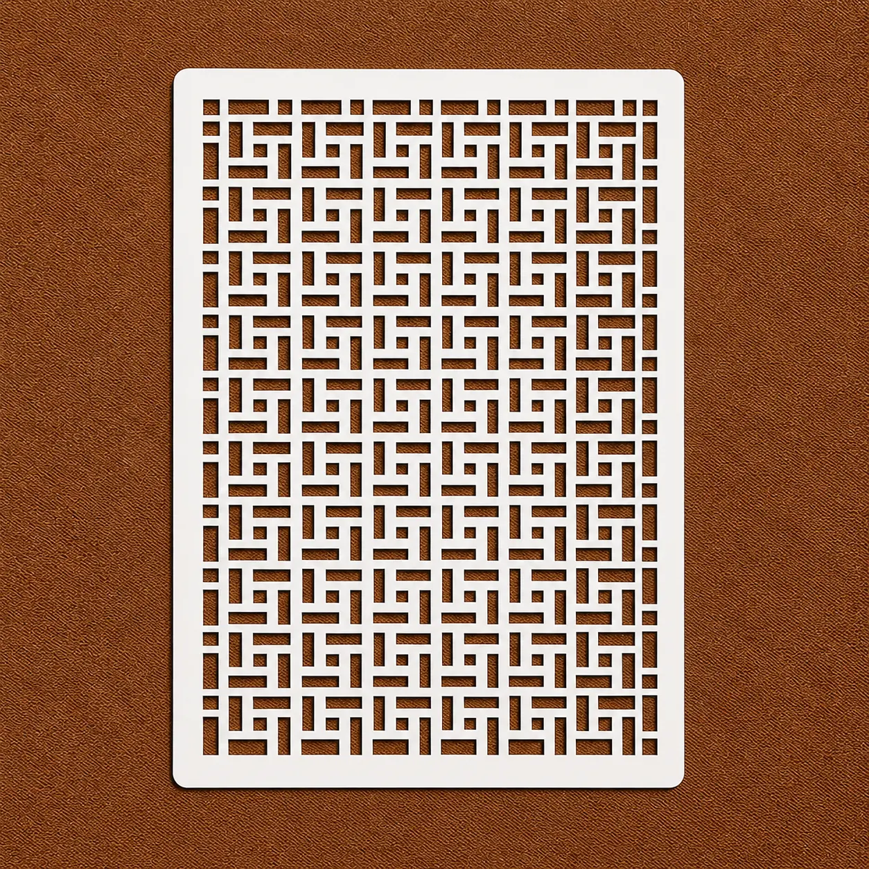 Hidden Pathways Stencil