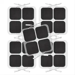 TENS Unit Replacement Pads, TENS Unit Pads 2x2inch 20 Pcs Reusable Self-Adhesive Electrodes Pads