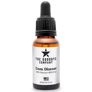 The Goodbye Company Gum Disease Gum Care Oral Drops 30ml – Natural Clove & Neem, Plant-Based Daily Oral Care, Gentle Gum-Soothing Formula - Fresh Breath Support, Herbal & Organic - Restore