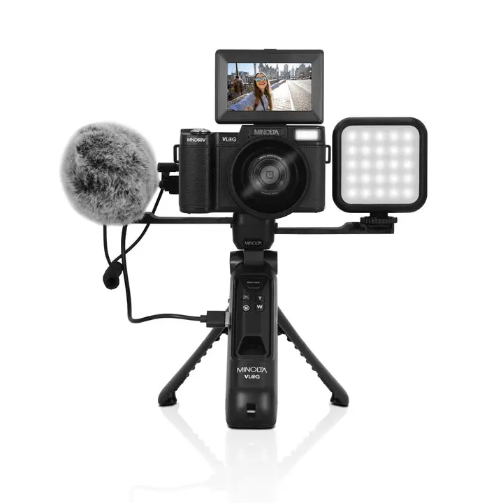 Minolta MND60V 64 MP / 4K UHD Vlogging & Content Creators Kit
