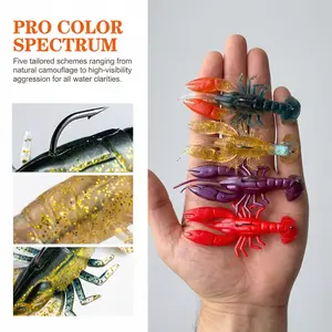 Realistic Dragonfly Fishing Lure Soft Plastic Bait, High Fidelity Freshwater Saltwater Bass Trout Gear, Outdoor Use for Anglers