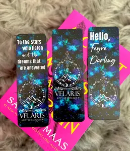 Velaris Acotar Bookmark Set Of 3