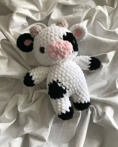 Milk Cow Plush Crochet | Milk Cow | Baby Cow Amigurumi | Crochet Animal | Crochet Amigurumi| Cow Crochet