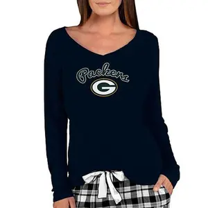 Football Fan Shop Officially Licensed NFL Ladies Marathon Long-Sleeve Top - Packers
