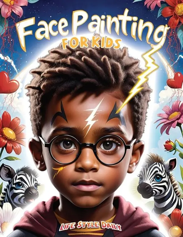 Face Painting for Kids: A Beginner's Step-by-Step Guide to Creative Face Art for Black Kids, Toddlers, Preschoolers, Children, and Teens - Easy Design by Life Daily Style (Paperback)