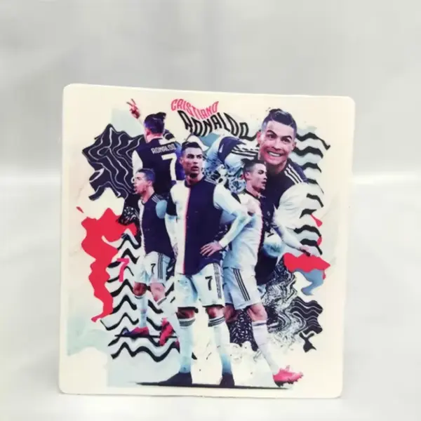 CR7 Sticker Pack – Phone, Bottle, Luggage, Car Decals | Ronaldo Fan Must-Have
