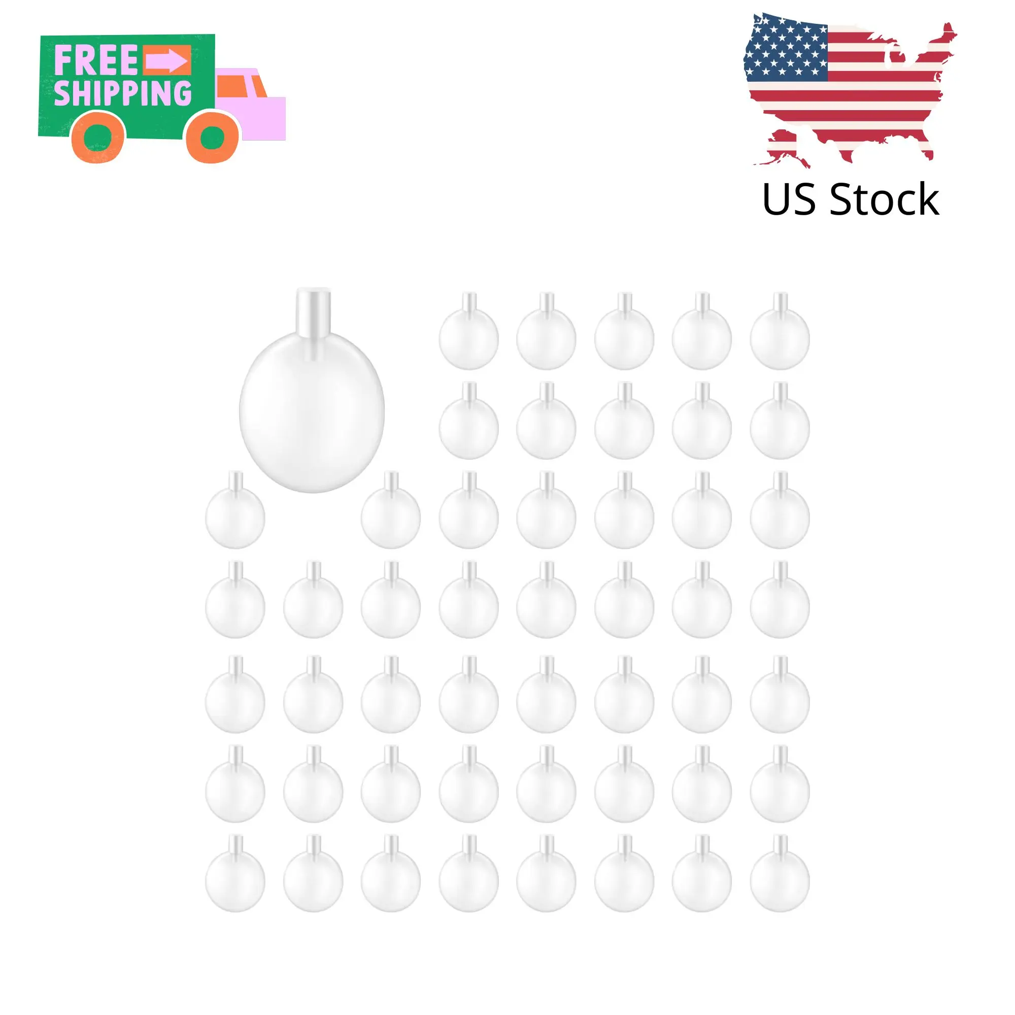 50pcs Squeakers for Dog Toys, 30 mm Noise Maker Insert Replacement