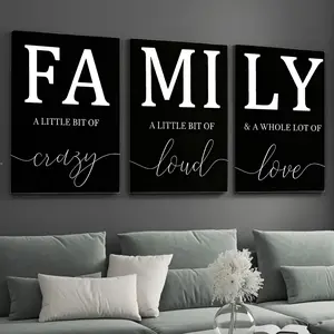 Modern Minimalist Frameless Canvas Wall Art, 3 Piece Set, Perfect for Living Room Decor, Contemporary Indoor Style