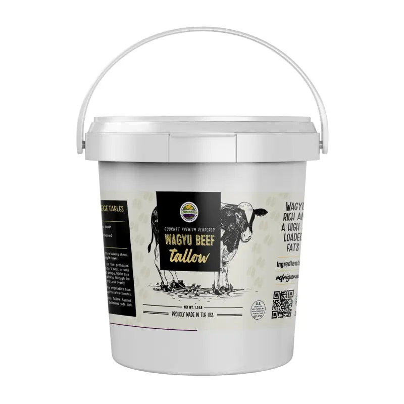 Cornhusker Kitchen Premium Rendered Wagyu Beef Tallow 1.5 lb