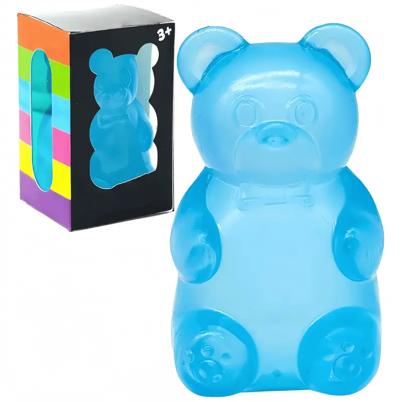 1/4 PCS Cute Animal Shaped Maltose Fidget Toy - Sensory Stress Relief Soft Ball for Adults & Kids, Party Favor Squeeze Toy, Squishy Sensory Fidgets, Anti-Anxiety Hand Pressure Reliever, Decompression Squeeze, Stress Relief Tool, Squishies Stress Relief