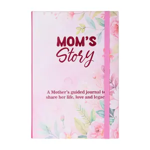 Mom’s Story Guided Journal — What I Love About You | A Fill-In Memory Book to Share Her Life, Love & Legacy | Keepsake Gift for Mother’s Day or Birthday